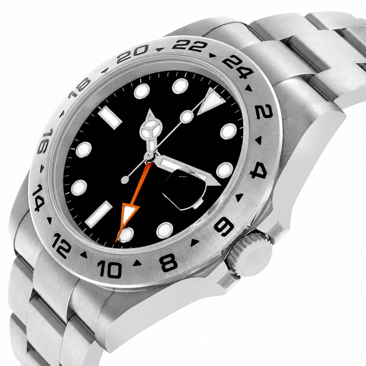 Explorer II 216570 "schwarzes Zifferblatt" 42mm