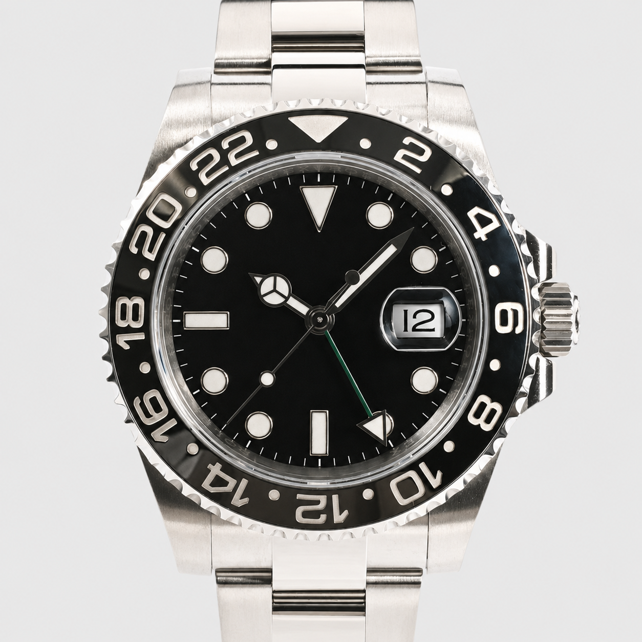 GMT-Master II 116710LN "schwarzes Zifferblatt" 40mm