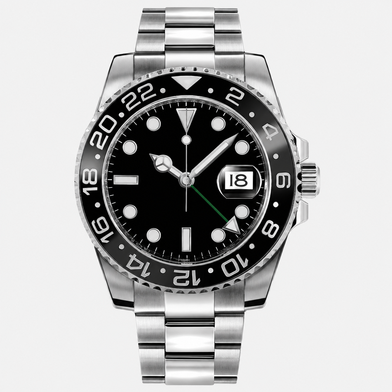 GMT-Master II 116710LN "schwarzes Zifferblatt" 40mm