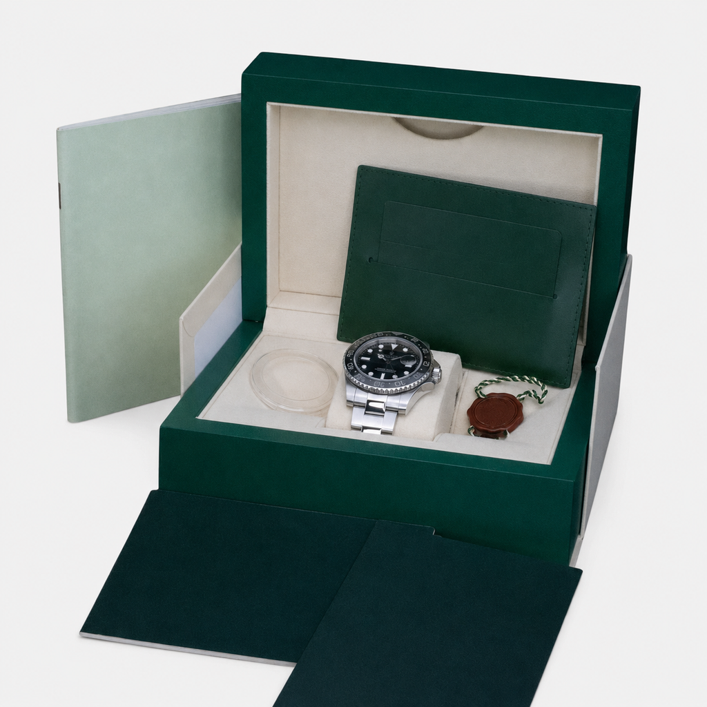 GMT-Master II 116710LN "schwarzes Zifferblatt" 40mm