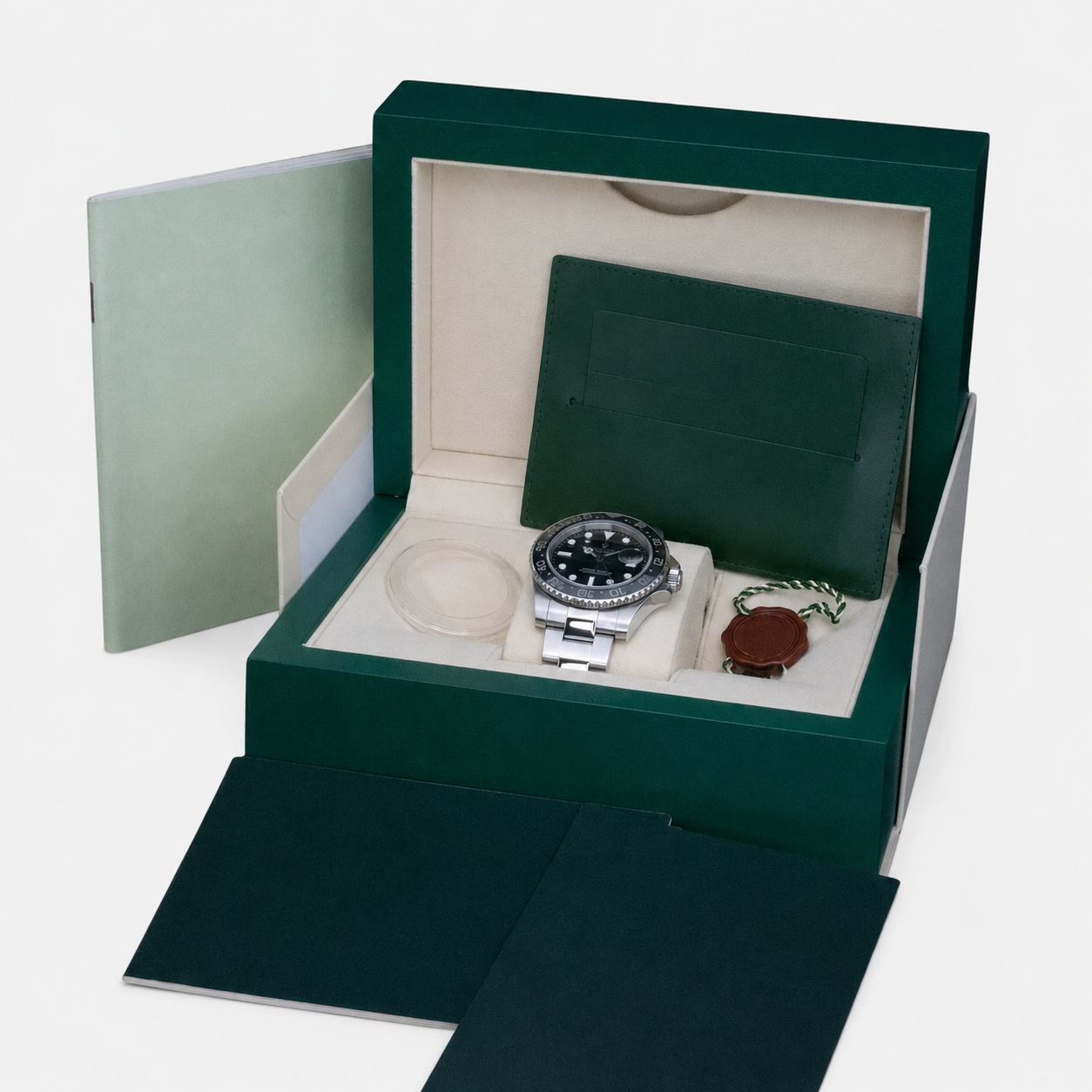GMT-Master II 116710LN "schwarzes Zifferblatt" 40mm