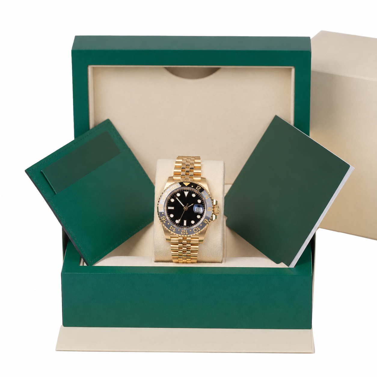 GMT-Master II 126718GRNR 'jubilee Gold' Herrenuhr