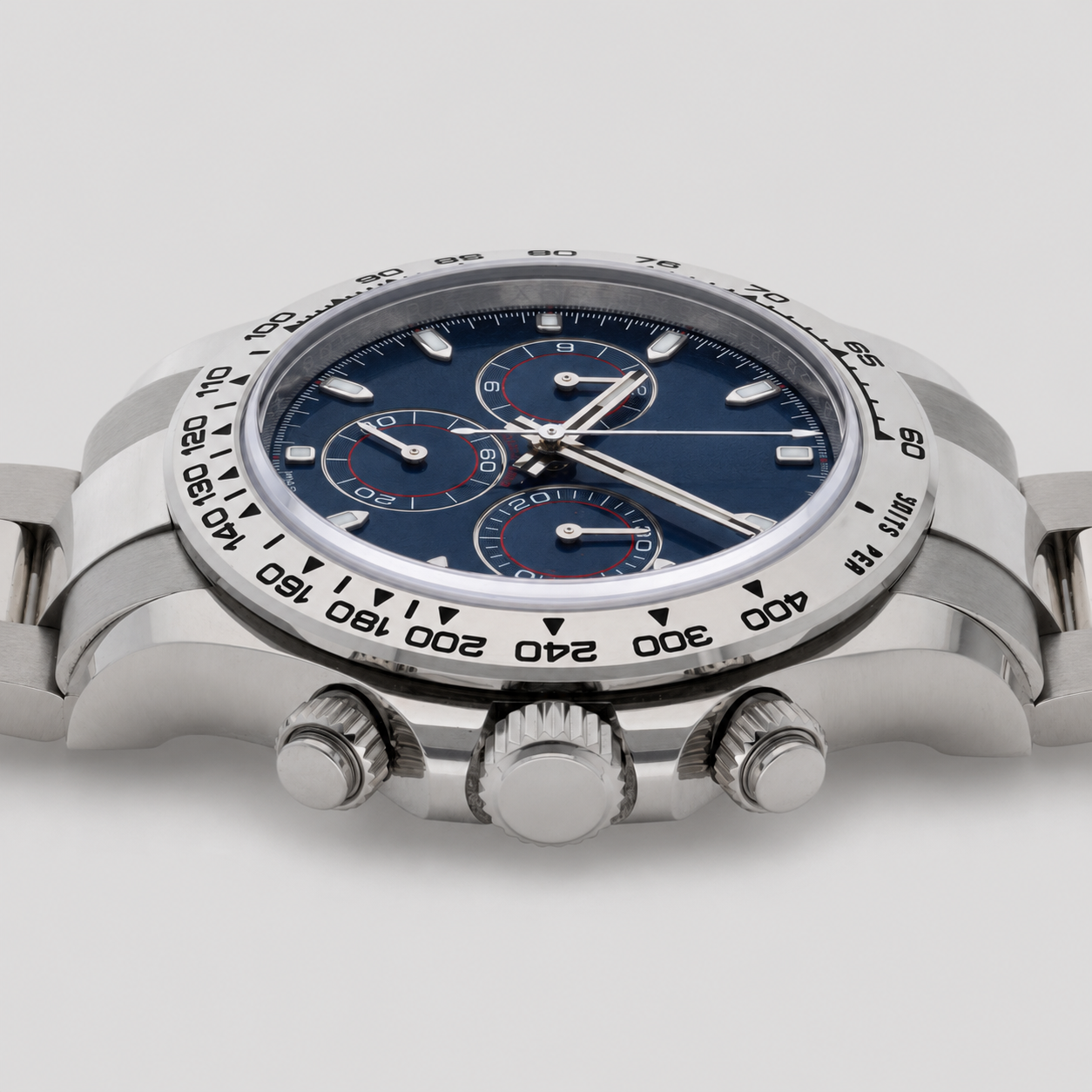 Daytona 126509 Weißgold Mit Blauem Zifferblatt