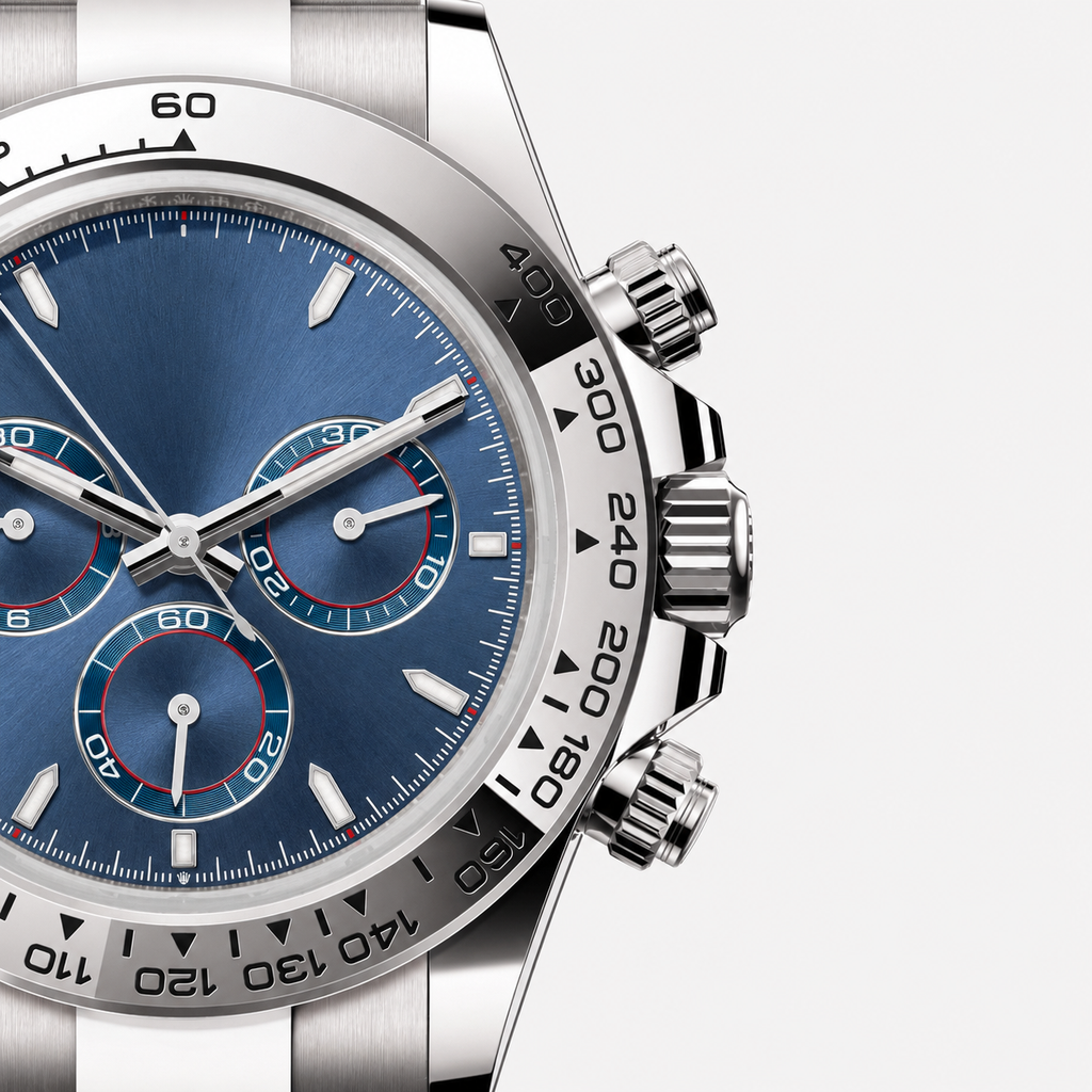 Daytona 126509 Weißgold Mit Blauem Zifferblatt