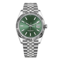 Datejust Grünes Zifferblatt Jubilee Armband 41mm