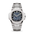 Nautilus Stahl Blaues Zifferblatt Mondphase 5712/1A-001