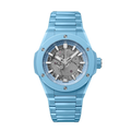Integrated Time Only, Himmelblaue Keramik, 42 mm
