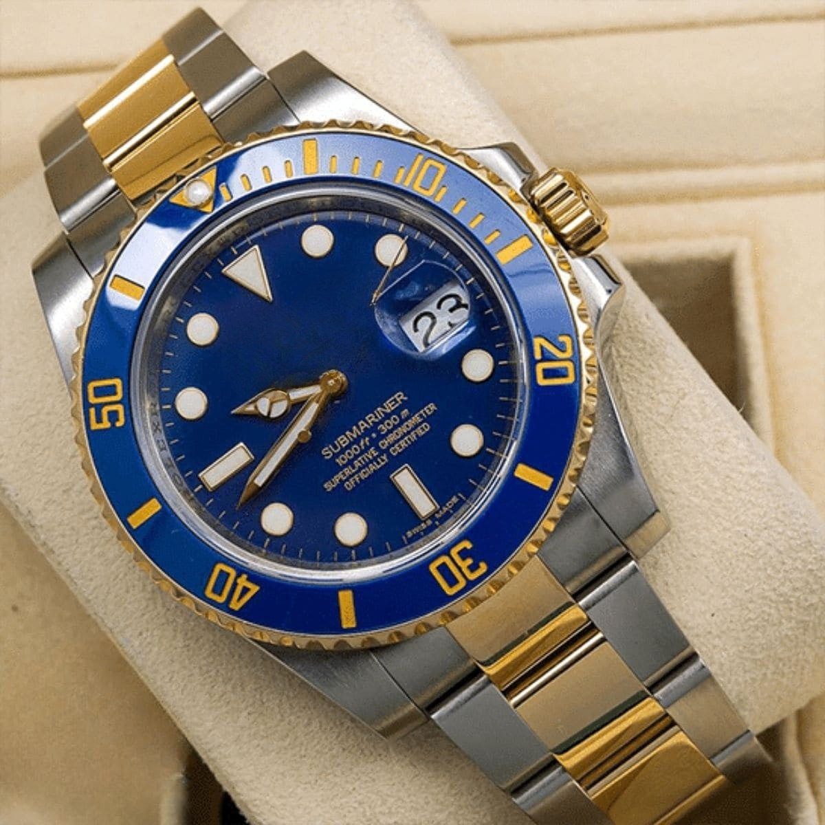 Submariner Date 126613LB "bluesy" Herrenarmbanduhr