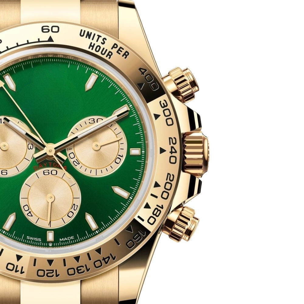 Daytona 126508 "gelbgold Grün"