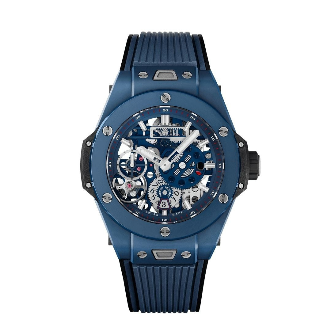 Keramik Blau 45mm Herrenchronograph