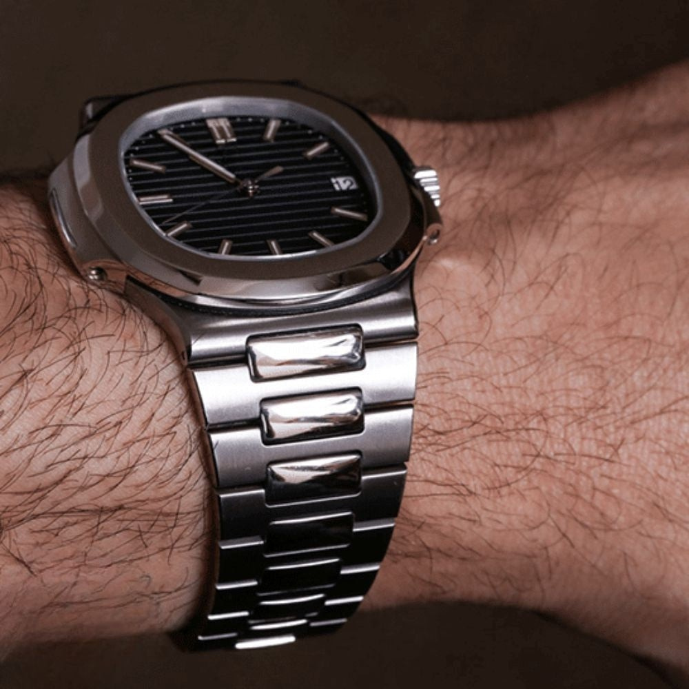 Nautilus 'blue Gradient' Herrenarmbanduhr