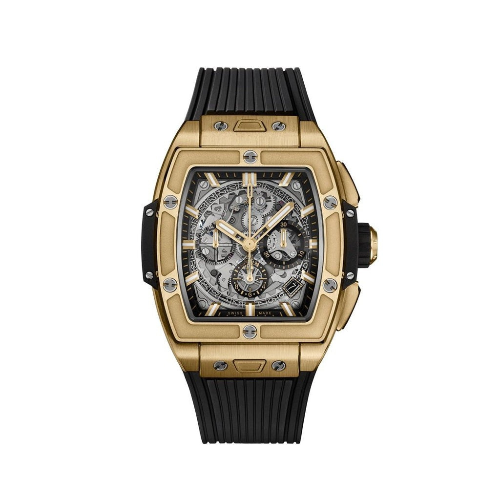 Gelbgold 42mm Herrenchronograph