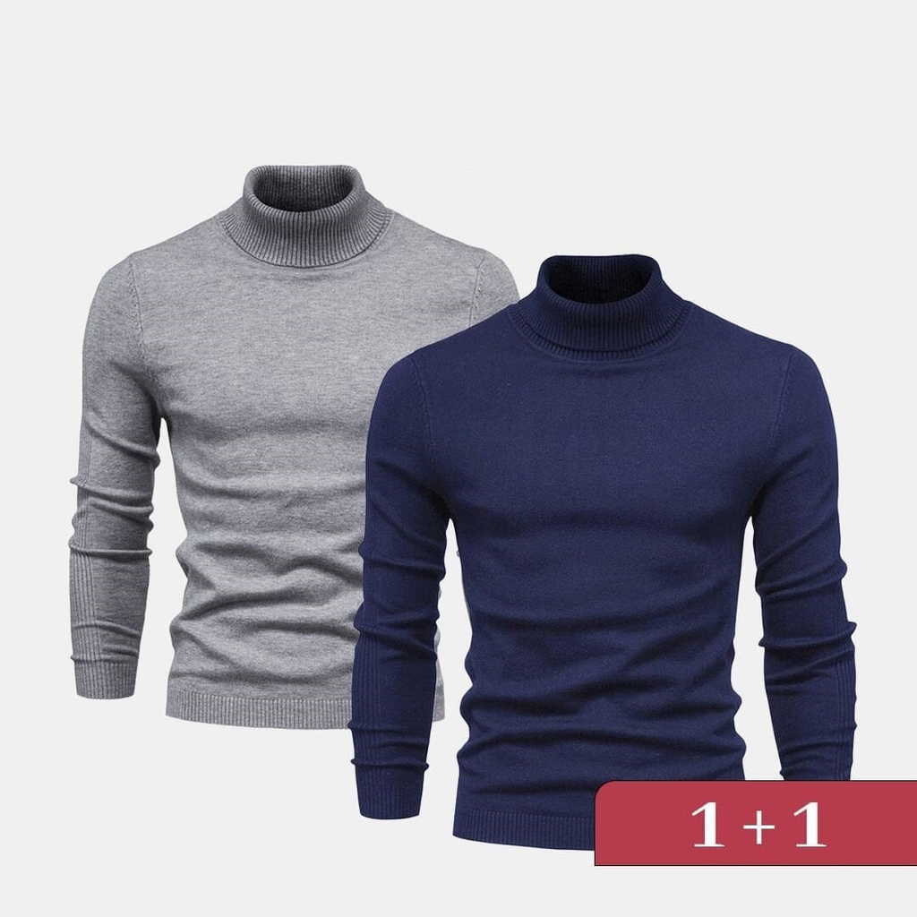 Double Elegance Rollkragenpullover – Kaufe 1, Erhalte 1 Gratis
