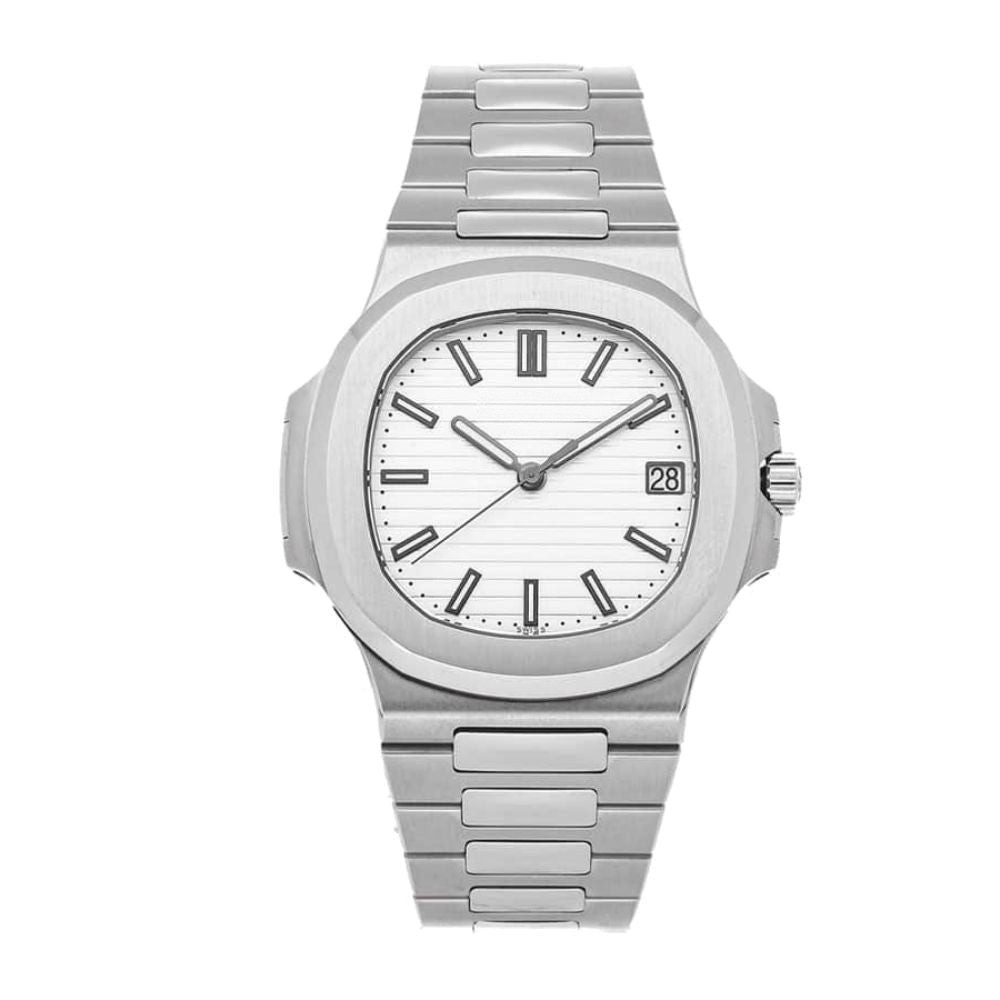 Nautilus Edelstahl Weißes Zifferblatt 5711/1A-011