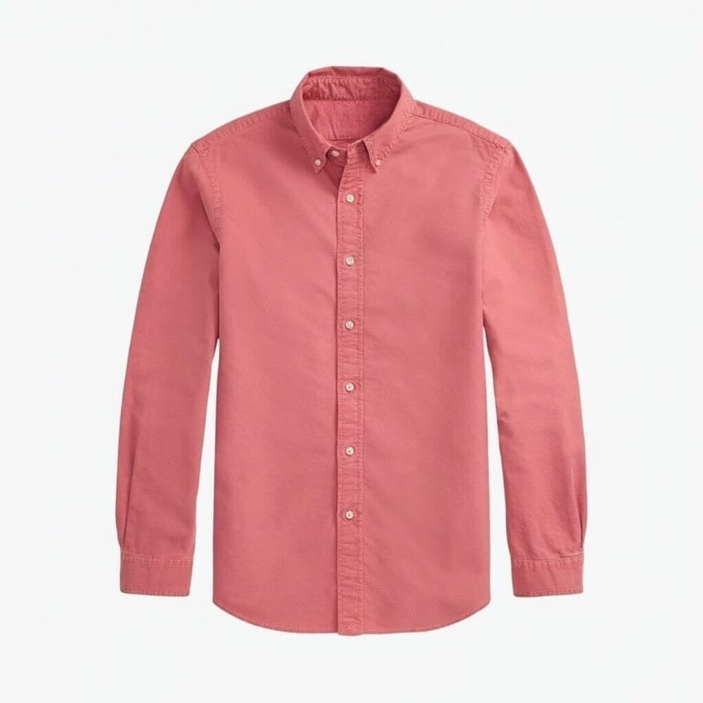 Slim Fit Oxford Hemd - Garment-Dyed
