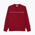 Fleece-Sweatshirt Mit Logo-Besatz