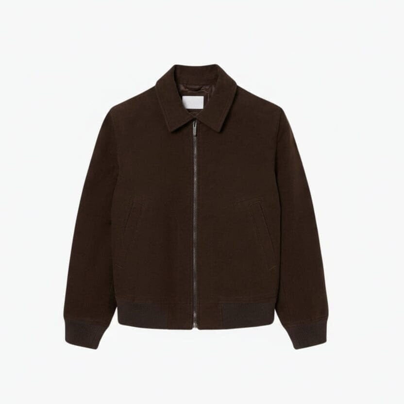 Wattierte Moleskin Jacke