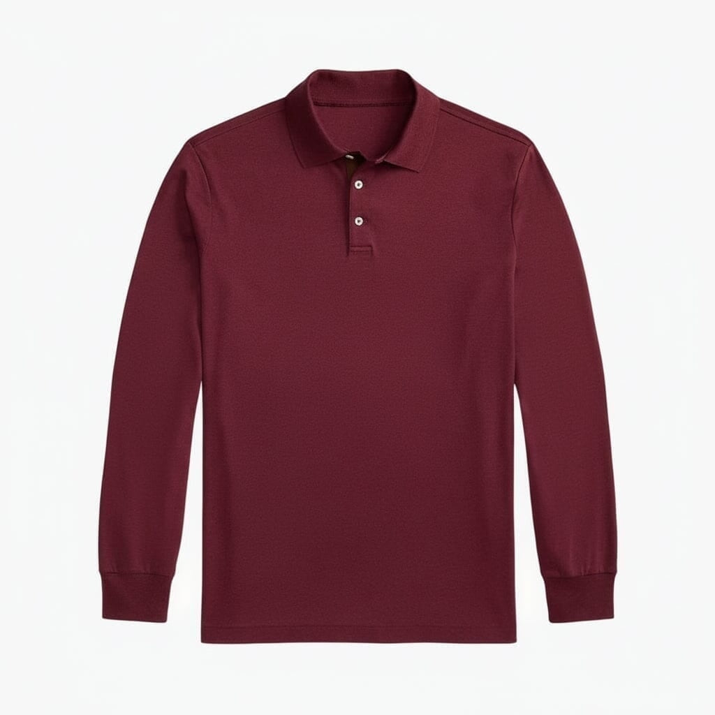 Classic Fit Polo-Shirt Aus Weicher Baumwolle