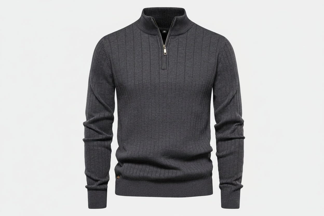 Zip Classic Strickpullover