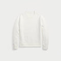 Polo Bear Pullover Mit Rundhalsausschnitt Aus Leinen-Baumwoll-Mix