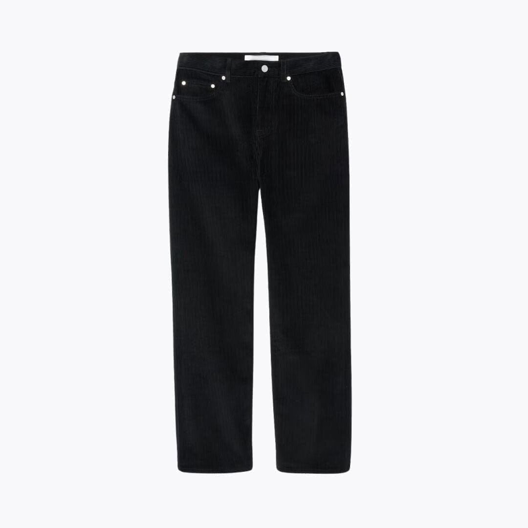 5-Pocket Straight Fit Velours-Hose