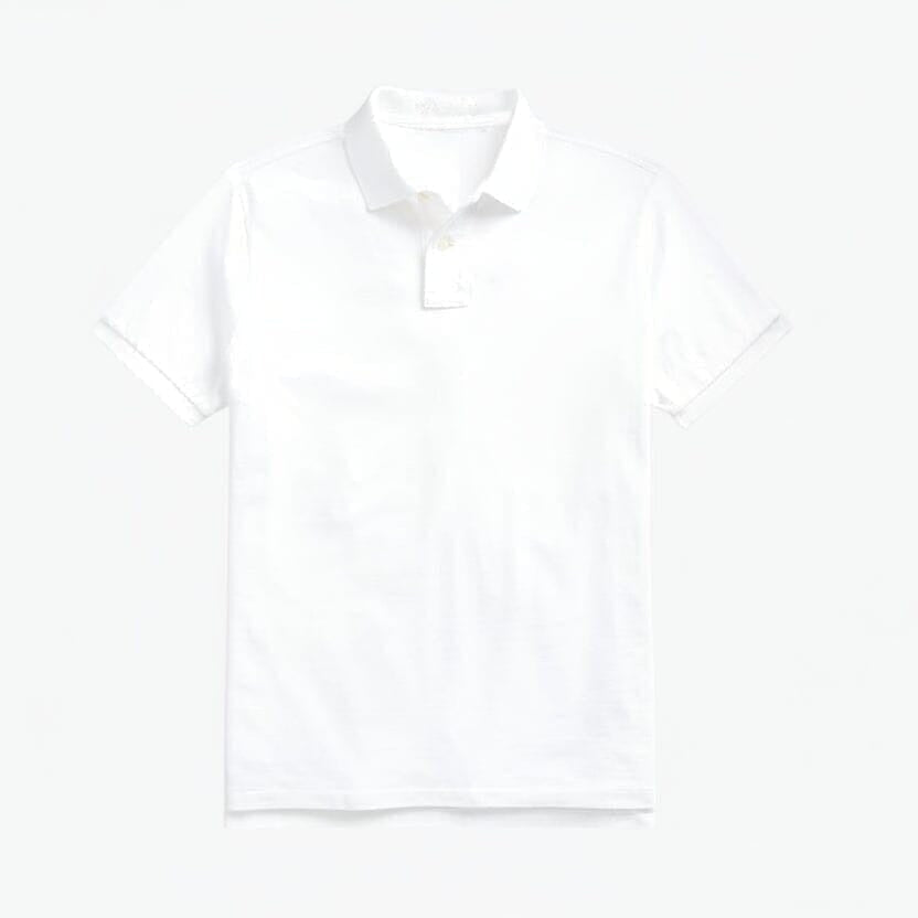 Klassisches Mesh Poloshirt