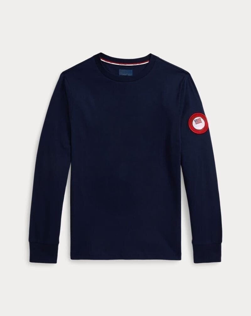 Team USA Polo Bear Langarm-T-Shirt
