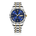 Luminous Steel 40mm Herrenarmbanduhr - Wasserdicht | Edelstahl