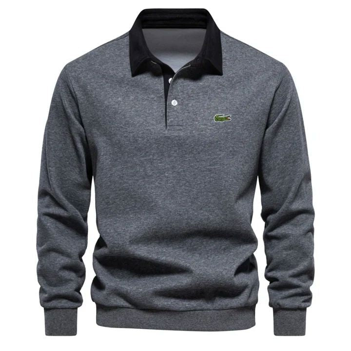 Modern Polo Sweatshirt - Räumungsverkauf