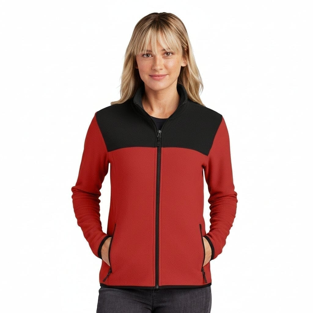 Damen Glacier Fleecejacke Mit Reißverschluss
