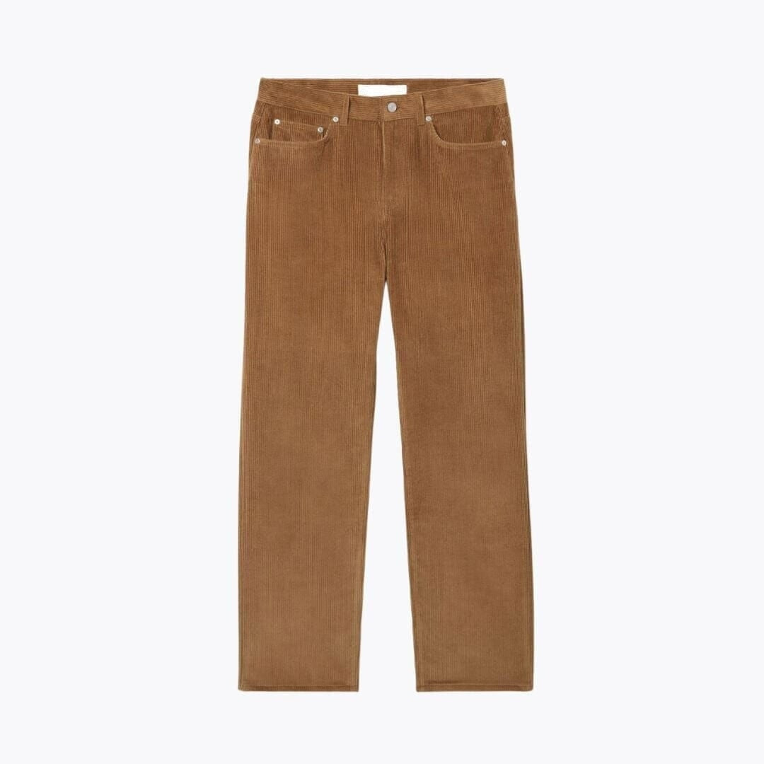 5-Pocket Straight Fit Velours-Hose