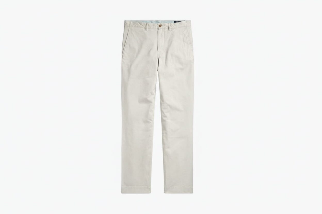 Bedford Chino-Hose Aus Gewaschenem Baumwoll-Stretch