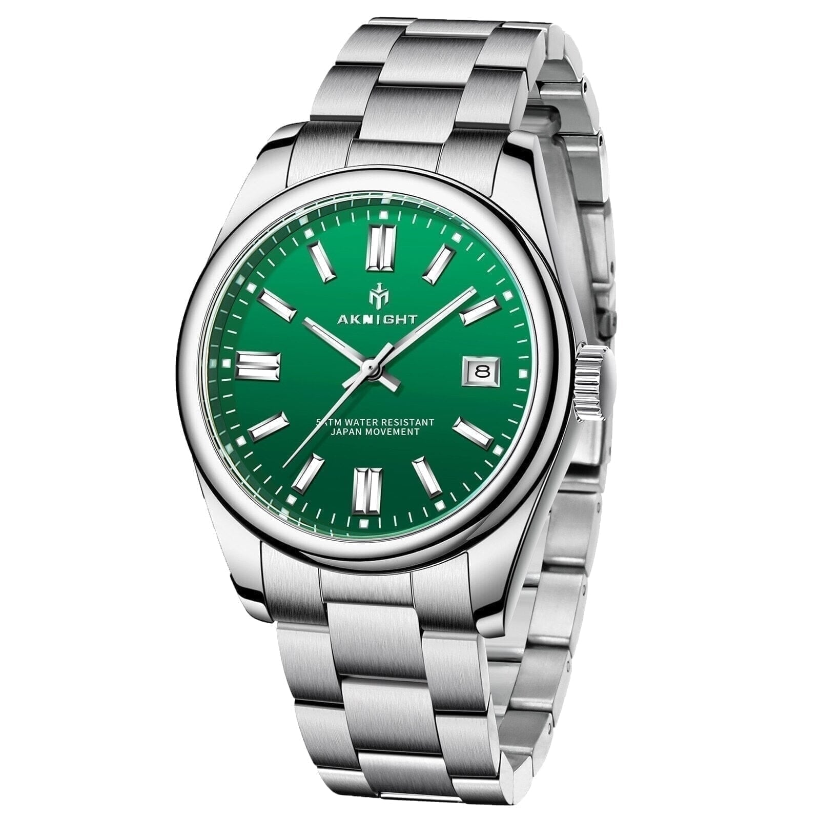 PD Aknight 2113 Herren Quarzuhr - 39mm Edelstahl