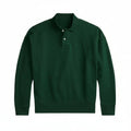 Logo Sweatshirt Mit Polokragen