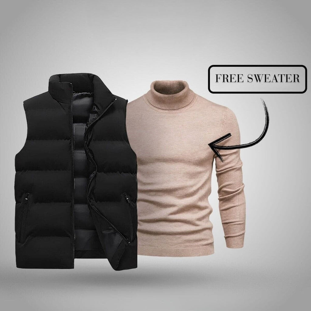 Weste + Gratis Pullover (schlussverkauf)