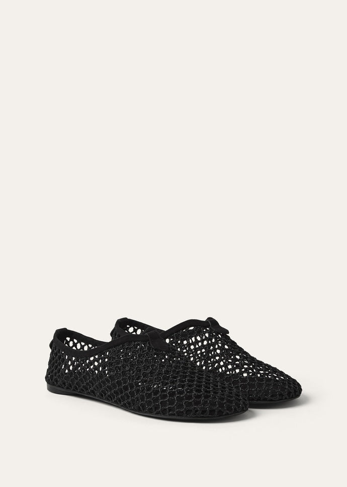 Flacher Slipper Floaty Damen - Black