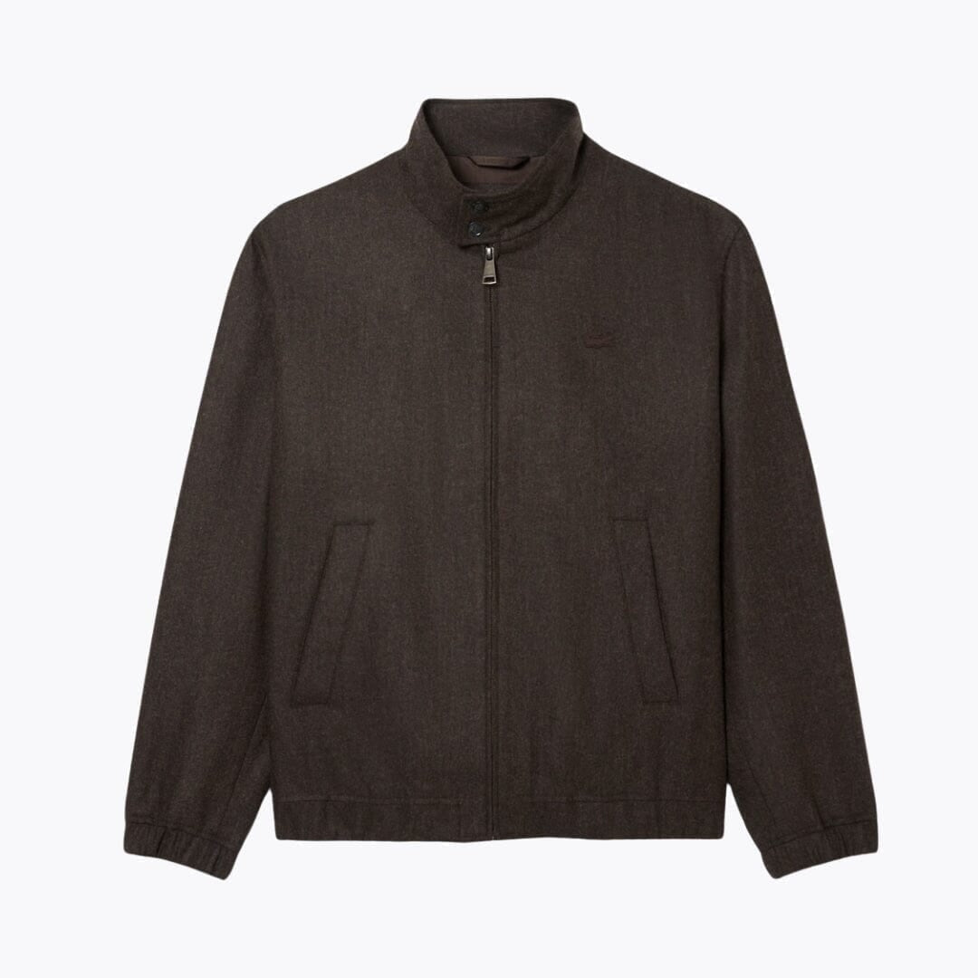 Harrington Jacke Aus Wolle