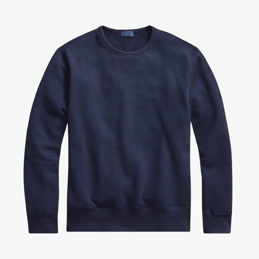 Fleece Sweatshirt Aus Baumwollmischung