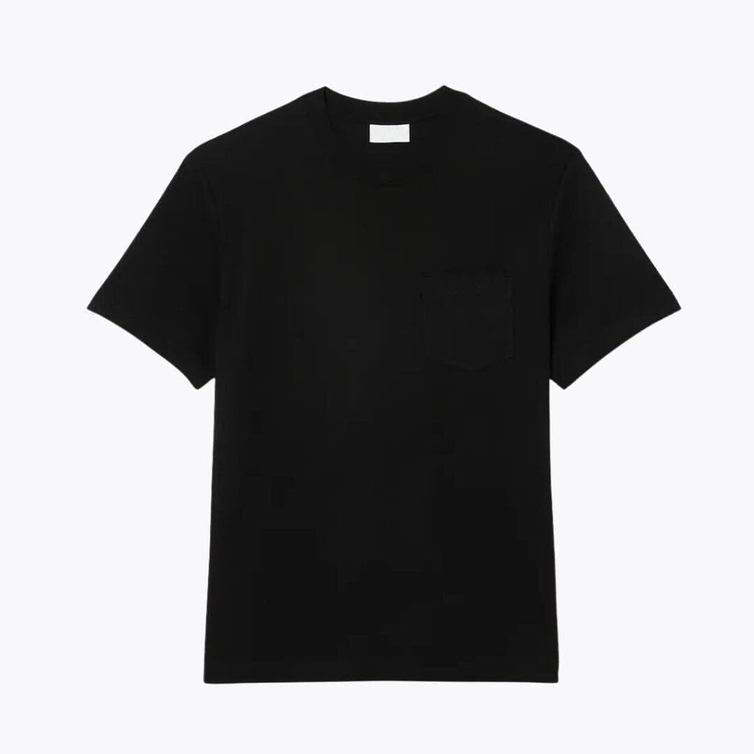 Baumwoll-T-Shirt Mit Brusttasche