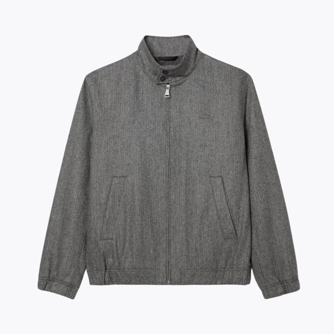 Harrington Jacke Aus Wolle
