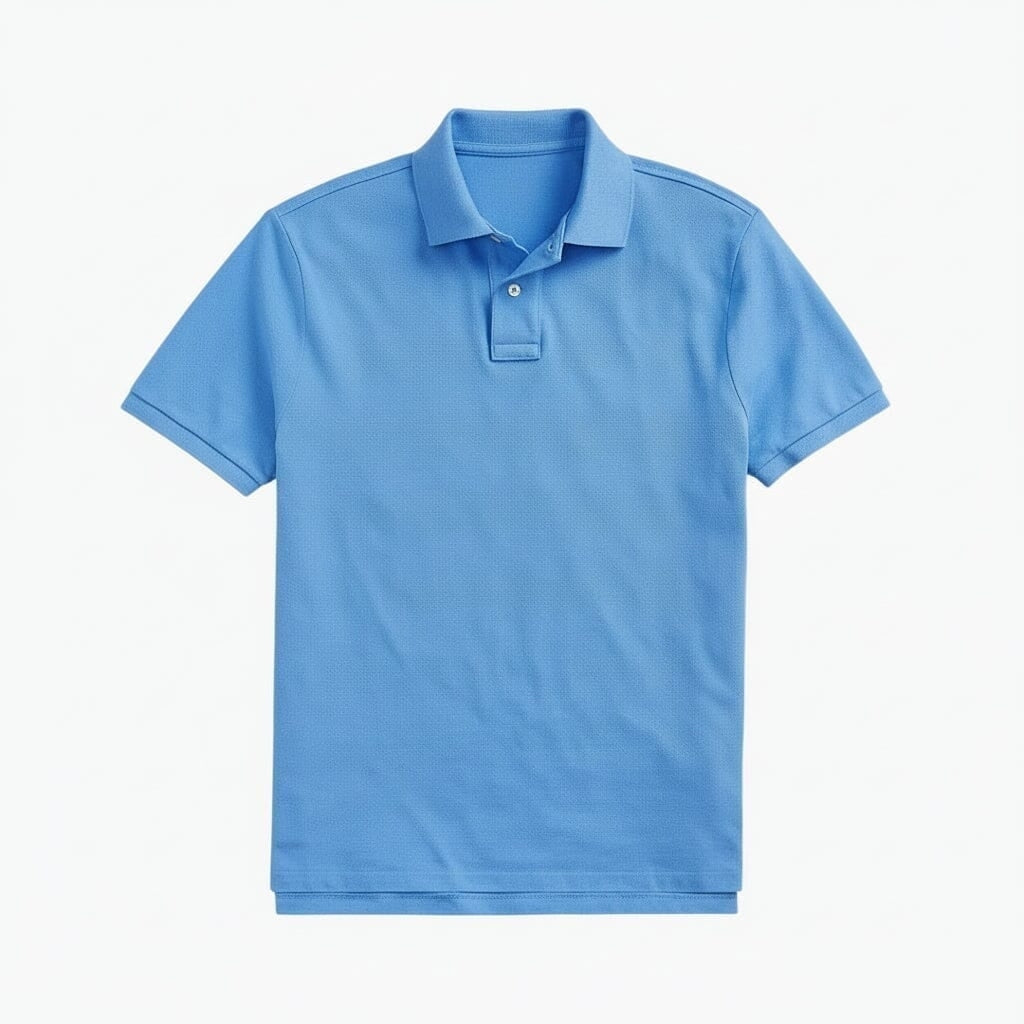 Klassisches Mesh Poloshirt
