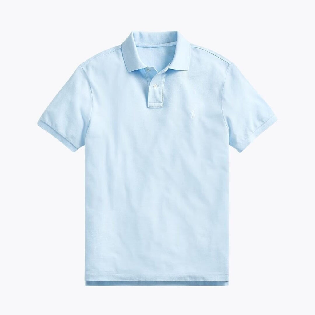 Klassisches Mesh Poloshirt