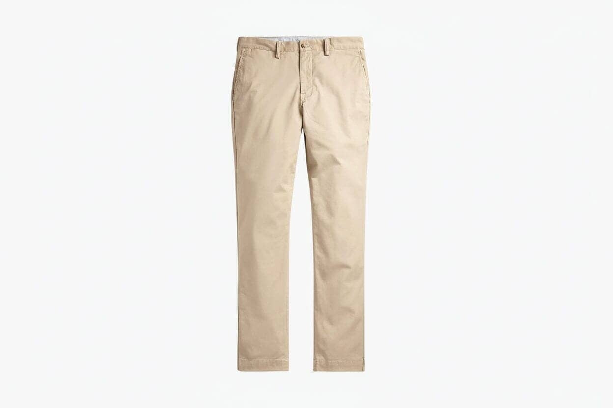 Bedford Chino-Hose Aus Gewaschenem Baumwoll-Stretch