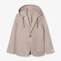 Twill-Blazer Mit Kapuze