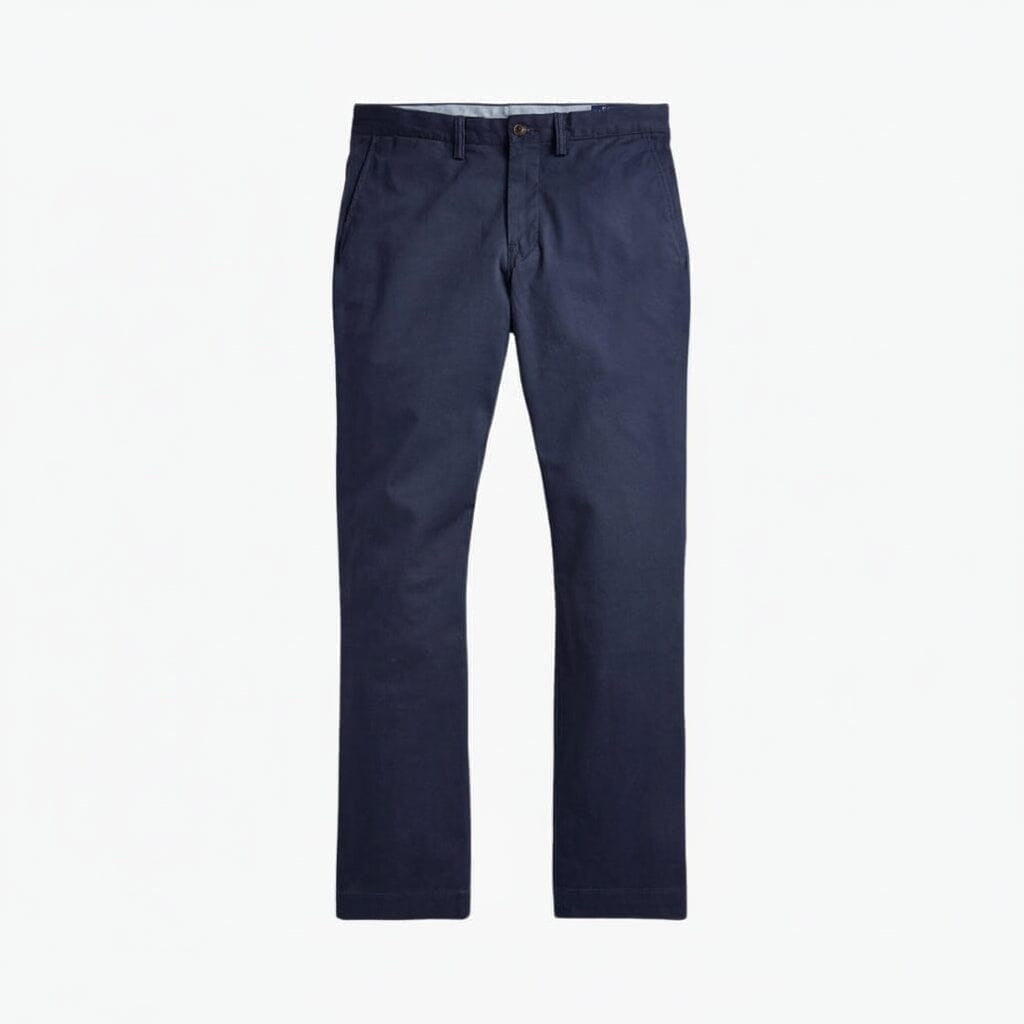Bedford Chino-Hose Aus Gewaschenem Baumwoll-Stretch