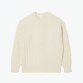 Relaxed Fit Pullover Aus Wolle Mit Patchwork-Effekt