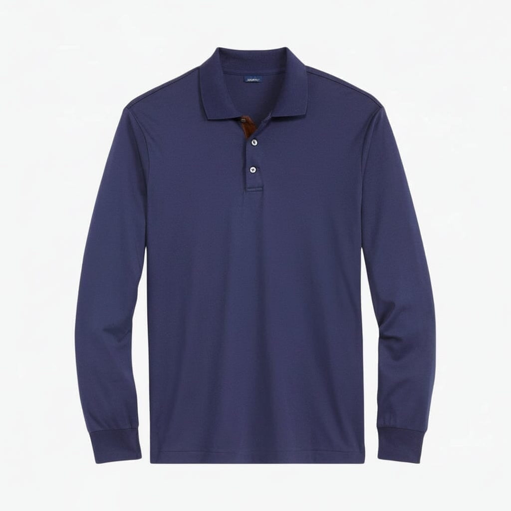 Classic Fit Polo-Shirt Aus Weicher Baumwolle