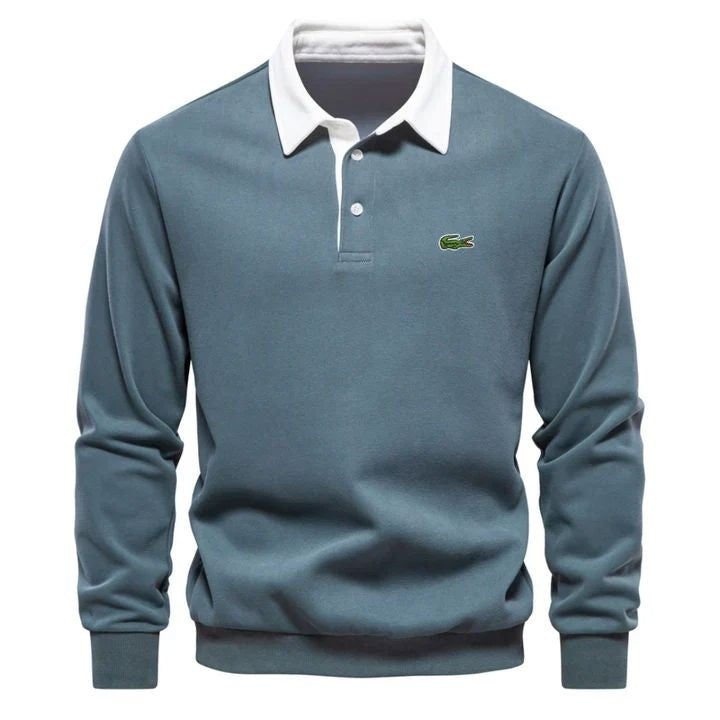 Modern Polo Sweatshirt - Räumungsverkauf