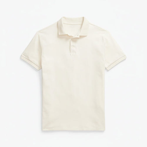 Custom Slim Fit Stretch Mesh Polo-Shirt