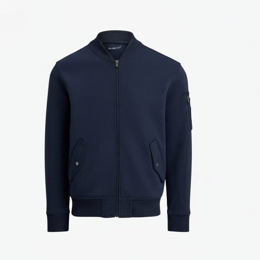 Doppelstrick Bomberjacke
